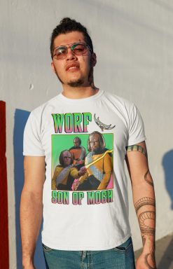 Vintage Art Worf Son Of Mogh Unisex T-Shirt