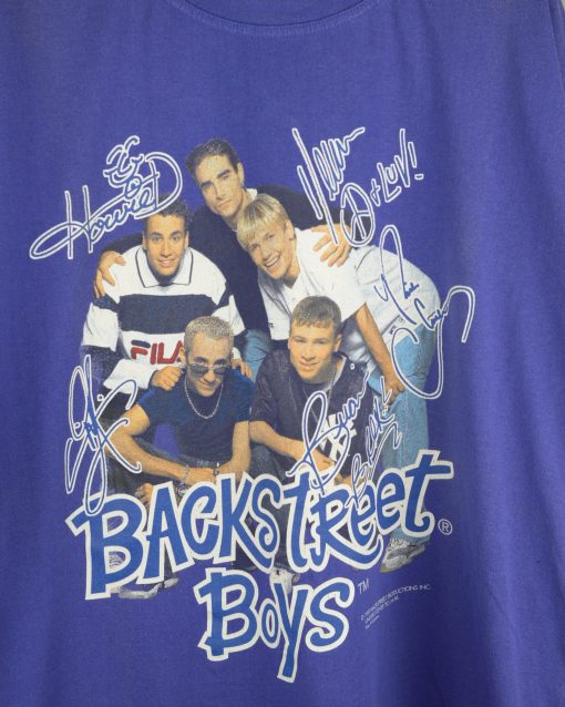 Vintage Backstreet Boys Signature 90s Music Unisex T-Shirt