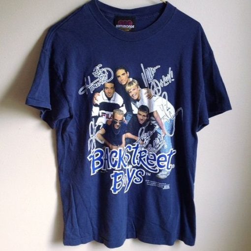 Vintage Backstreet Boys Signature 90s Music Unisex T-Shirt