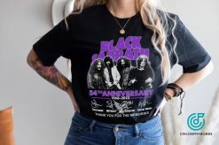 Vintage Black Sabbath 54th Anniversary 1968-2022 Signatures Thank You For The Memories Unisex T-Shirt