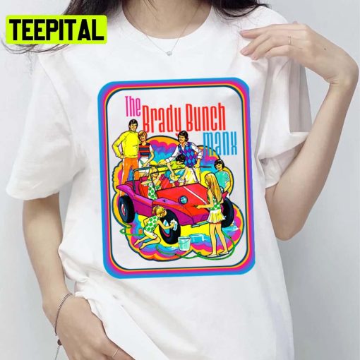 Vintage Brady Bunch Faux Ironon Tribute Dunebuggy Trending Unisex T-Shirt