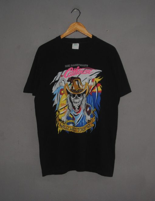 Vintage Cathouse Riki Rachtman’s 1992 Wild West Tour Concert Unisex T-Shirt