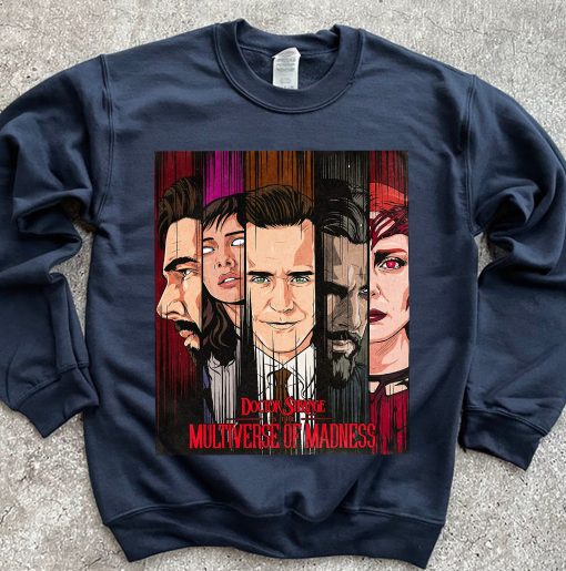 Vintage Comic Doctor Strange In Multiverse Of Madness Mcu Fan Unisex Sweatshirt