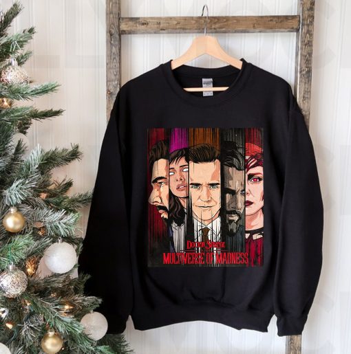 Vintage Comic Doctor Strange In Multiverse Of Madness Mcu Fan Unisex Sweatshirt