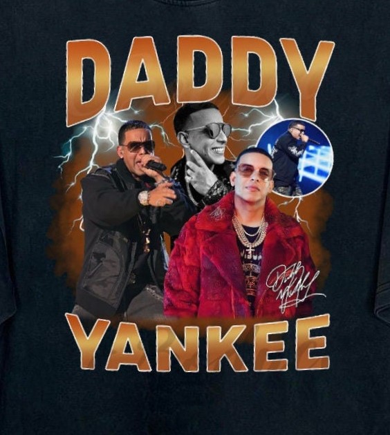 Daddy Yankee T-shirt, La Ultima Vuelta World Tour 2022 - High-Quality  Printed Brand