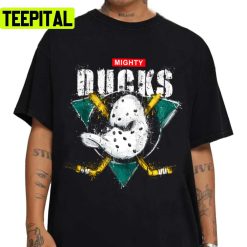 Vintage Design Ducks The Mighty Ducks Ice Hockey Team Unisex T-Shirt