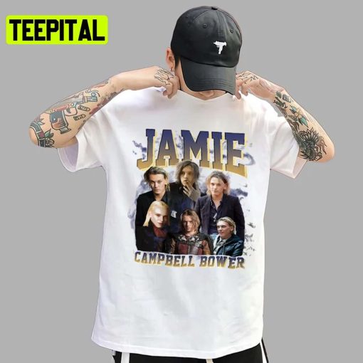 Vintage Design Jamie Campbell Bower Unisex T-Shirt