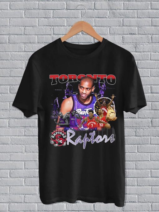 Vintage Design Vince Carter Toronto Raptors Basketball Unisex T-Shirt