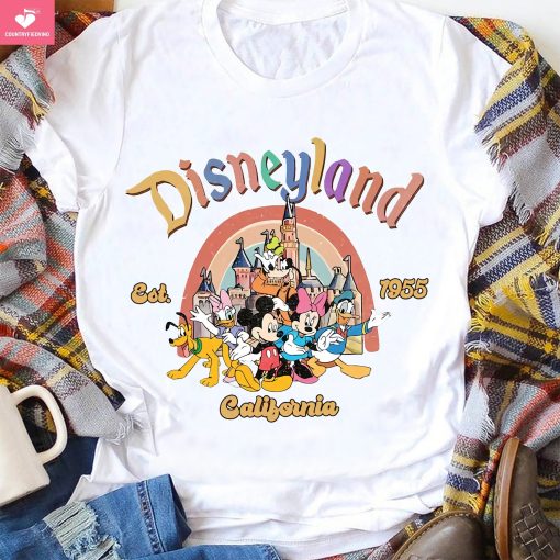 Vintage Disneyland Est 1955 California Disneyland Unisex T-Shirt