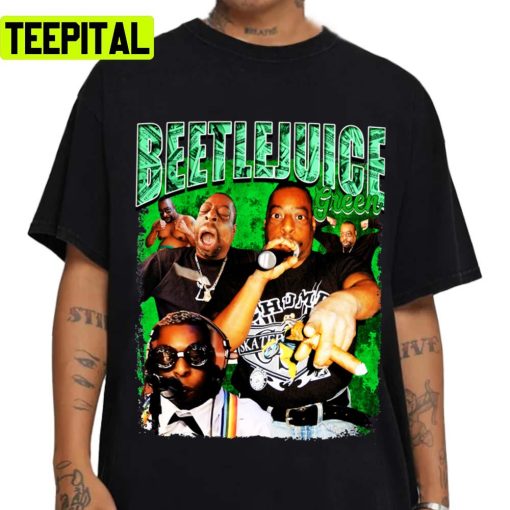 Vintage Green For Men And Women For Father Day Halloween Day Than Beetlejuice Unisex T-Shirt