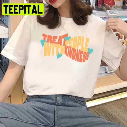 Vintage Inspired Treat People With Kindness Harry Styles One Direction Unisex T-Shirt