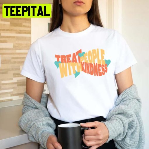 Vintage Inspired Treat People With Kindness Harry Styles One Direction Unisex T-Shirt