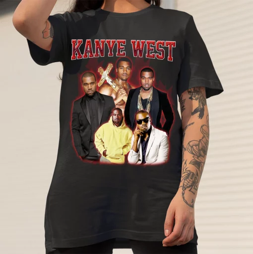 Vintage Kanye West Fan Art Unisex T-Shirt