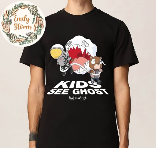 Vintage Kid See Ghost Kanye West Rap Music Unisex T-Shirt