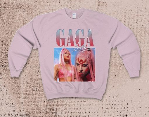 Vintage Lady Gaga Rap Hip Hop 90s Retro Unisex Sweatshirt