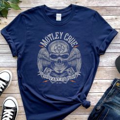 Vintage Motley Crue Too Fast For Love Est 1981 Unisex T-Shirt