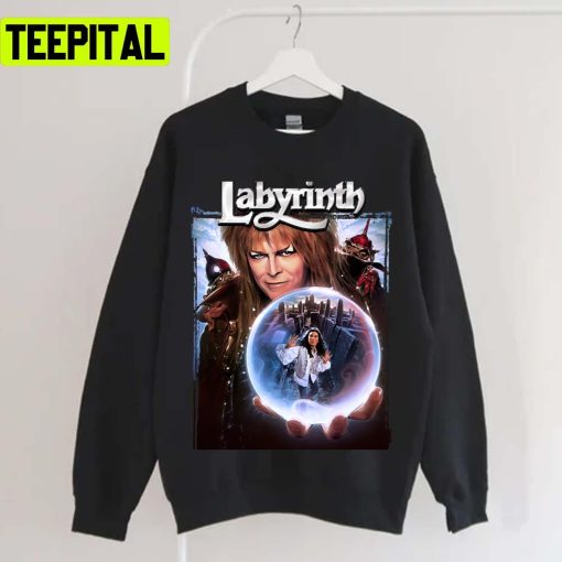 Vintage Movie Design Labyrinth Unisex T-Shirt