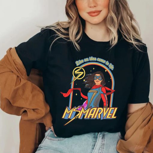 Vintage Ms Marvel Comic Pop 2022 Unisex T-Shirt