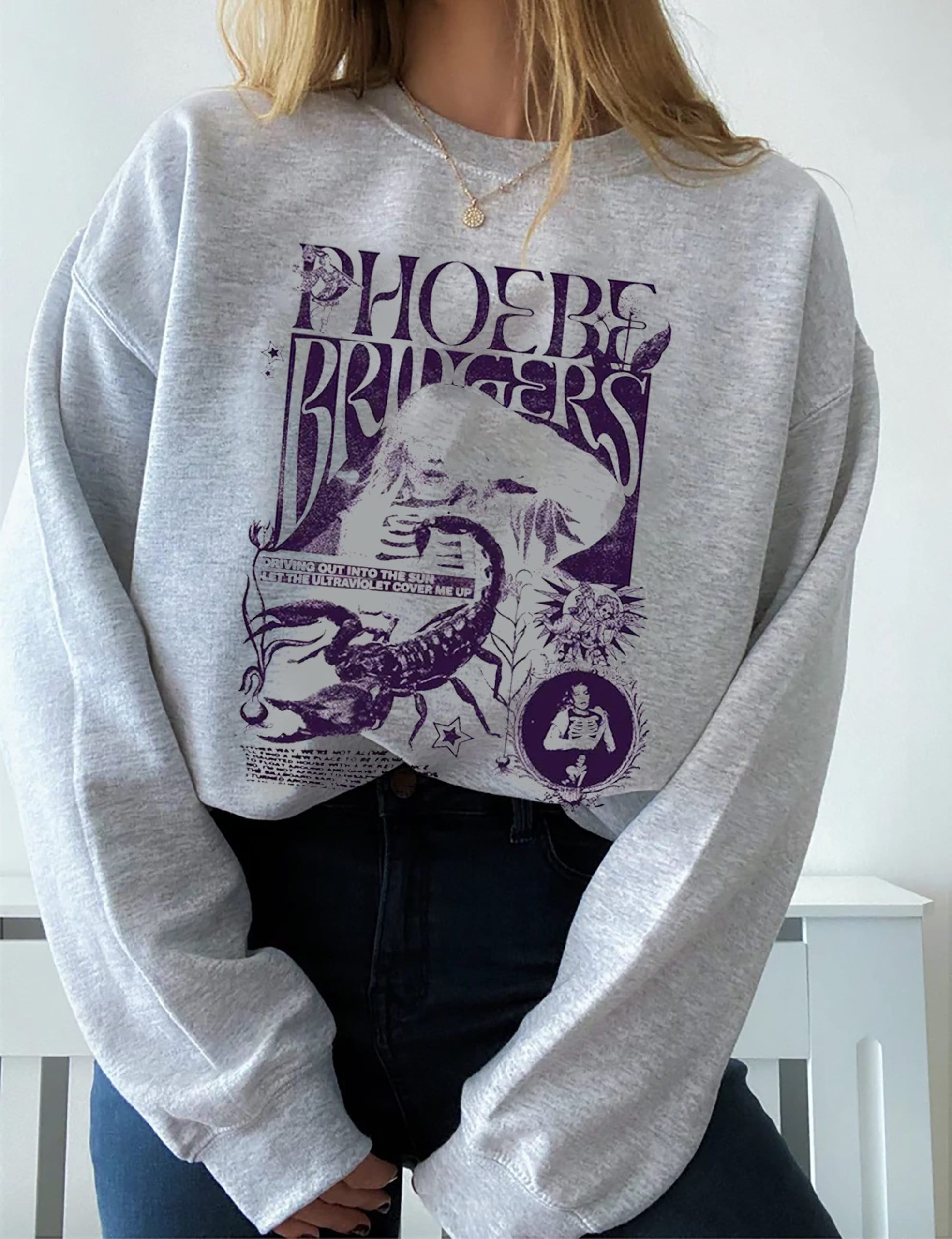 Vintage Phoebe Bridgers Reunion Tour 2022 Unisex Sweatshirt