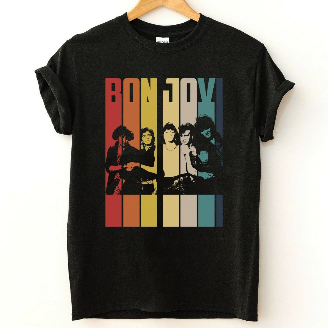 Vintage Retro Bon Jovi T-Shirt