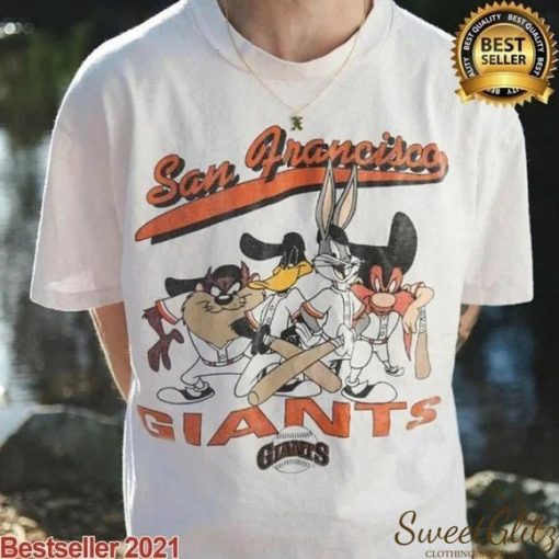 Vintage San Francisco Giants Looney Tunes World Series Baseball Vintage Mlb Unisex T-Shirt