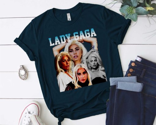 Vintage Style Lady Gaga Art Unisex T-Shirt