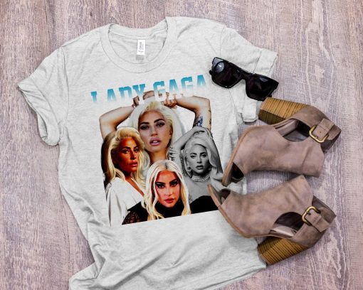 Vintage Style Lady Gaga Art Unisex T-Shirt