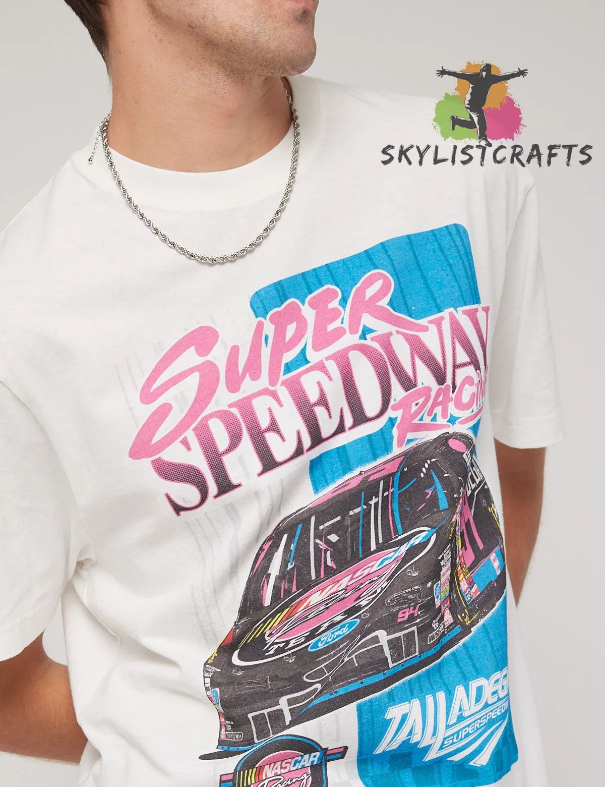 Vintage Talladega Super Speedway 90s Nascar Racing Unisex T-Shirt