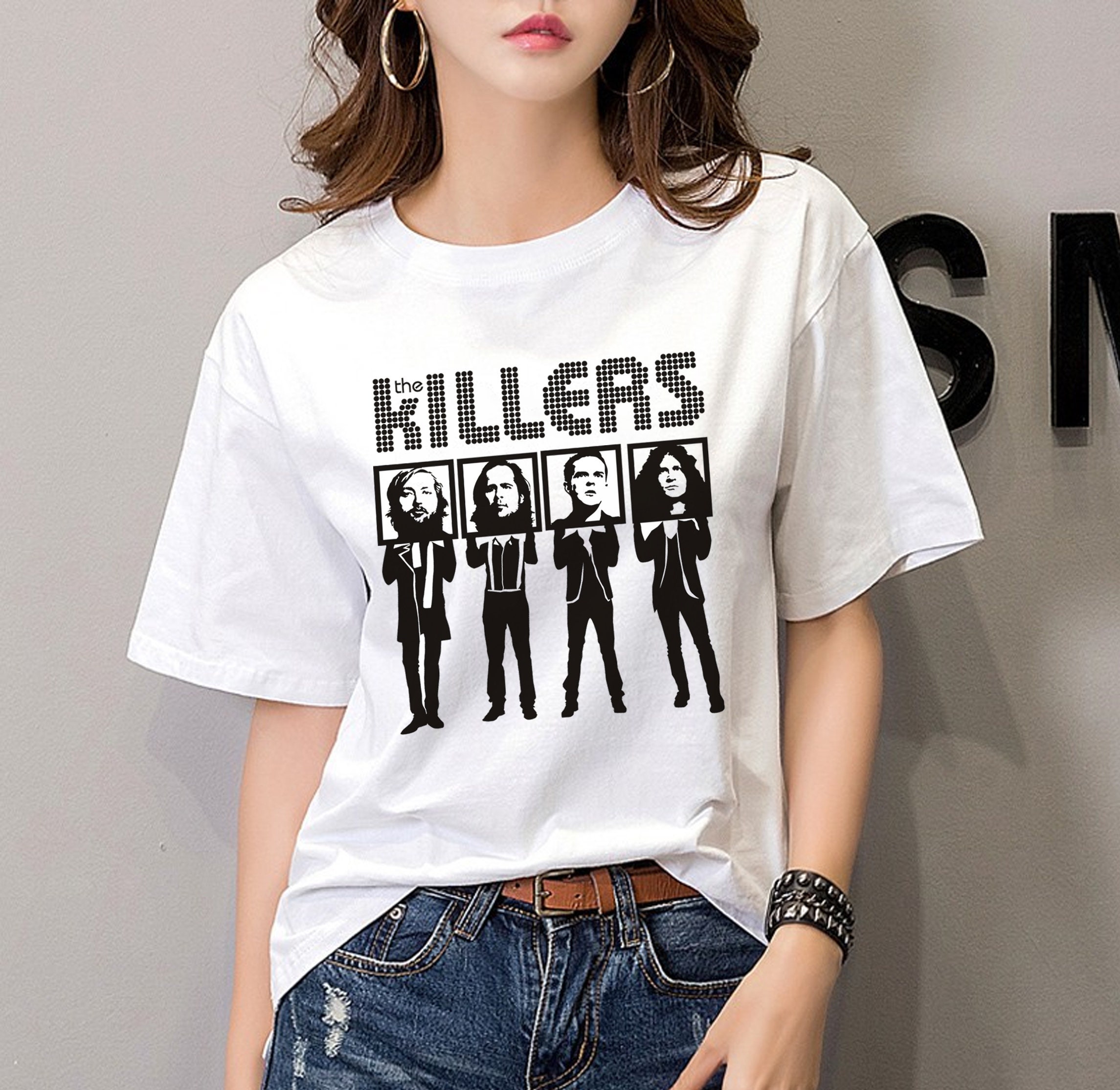 Vintage The Killers Pressure Machine 90s Style Unisex T-Shirt