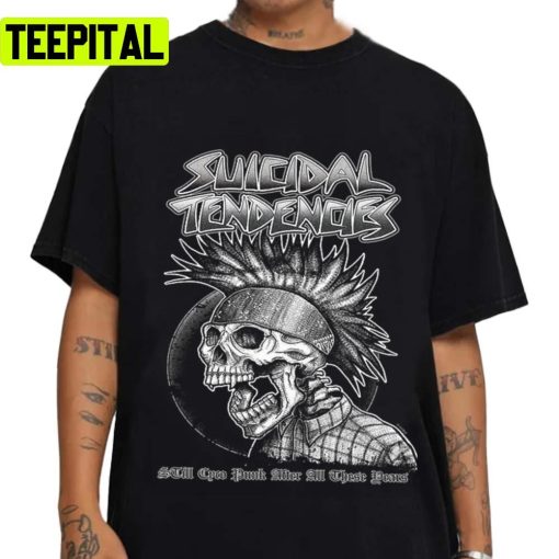 Vintaged Design Suicidal Tendencies Rock Band Unisex T-Shirt