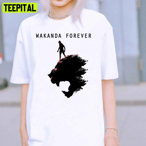 Wakanda Forever Black Art Unisex T-Shirt