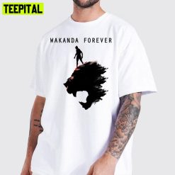 Wakanda Forever Black Art Unisex T-Shirt