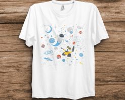 Wall-E And Eve In Space Disney Unisex T-Shirt