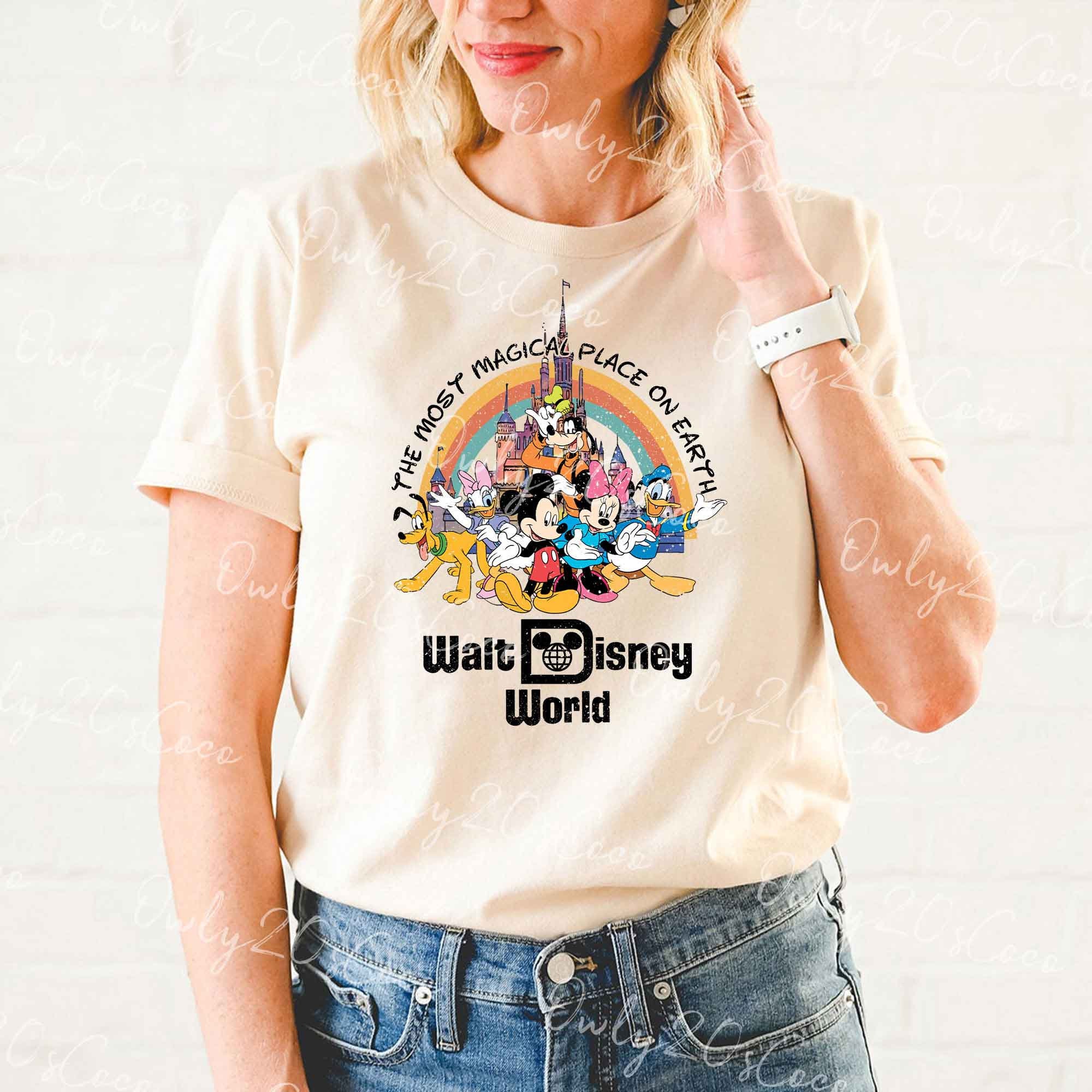 Walt Disneyworld Vintage Crewneck Sweatshirt, Most Magical Place