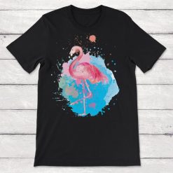 Watercolor Flamingo Unisex T-Shirt