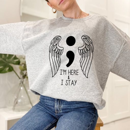 Waverly Earp I’m Here And I Stay Wynonna Unisex Sweatshirt