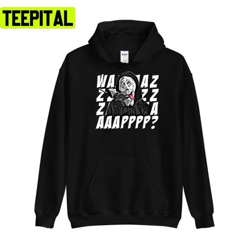 Wazzzaapp Ghostface Scream Design Unisex T-Shirt