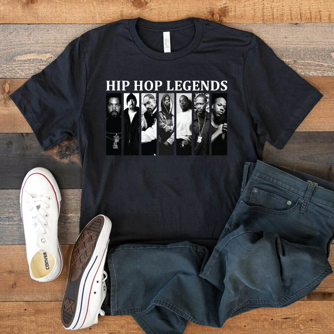 West Coast Rap Legends Snoop Dogg Dr Dre Unisex T-Shirt