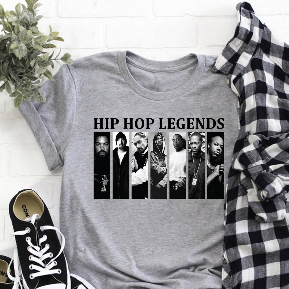 West Coast Rap Legends Snoop Dogg Dr Dre Unisex T-Shirt – Teepital