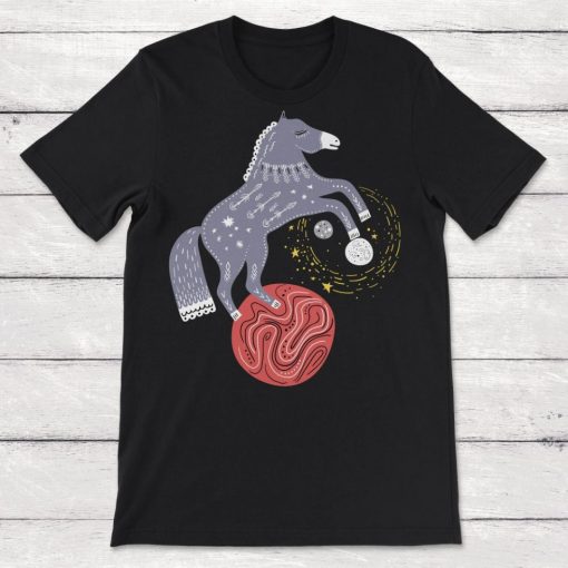 Whimsical Horse Unisex T-Shirt