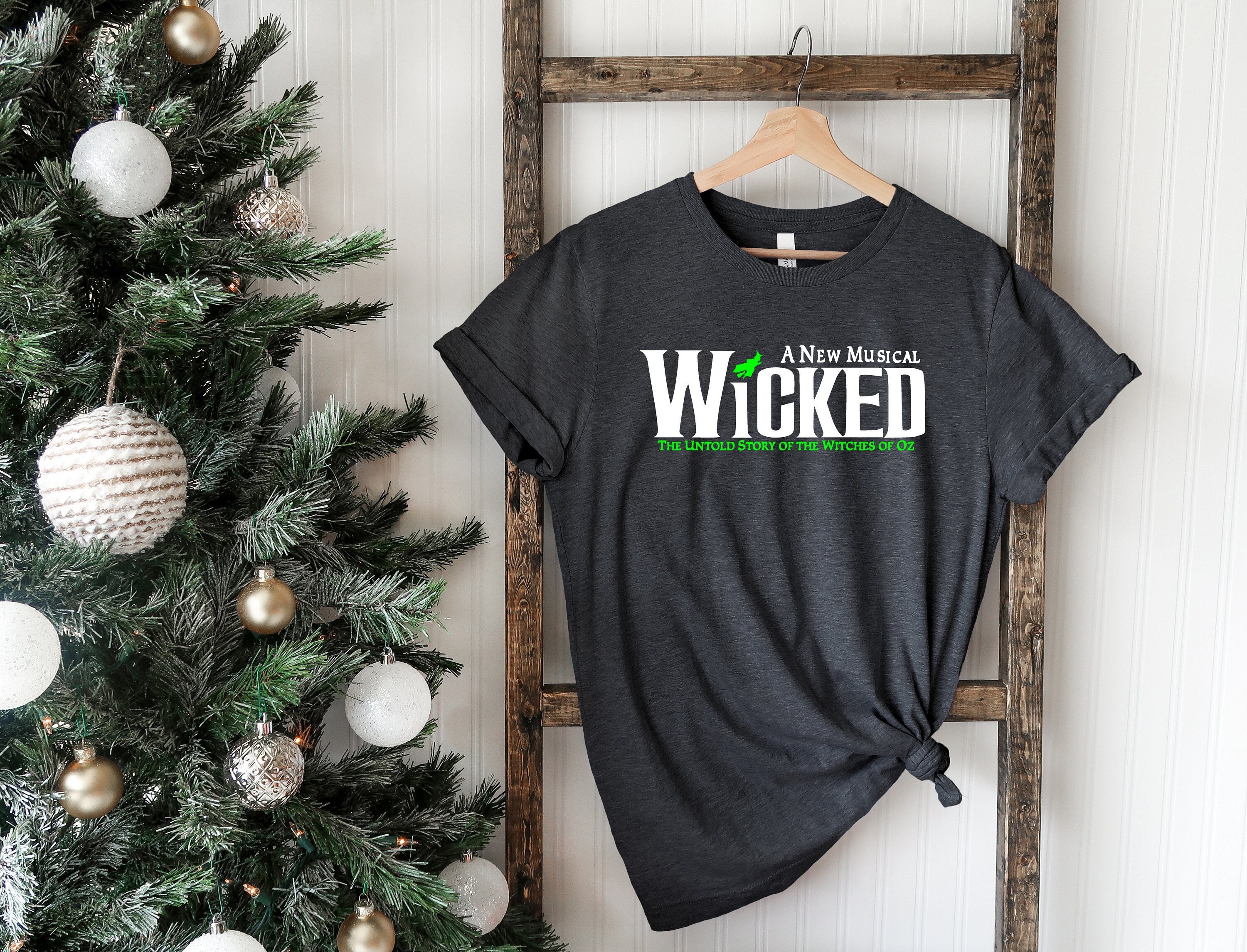 Wicked Broadway A New Musical Trend Family Untold Story Of The Witches  Unisex T-Shirt – Teepital – Everyday New Aesthetic Designs