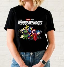 Winnie Avengers Funny Disney Winnie The Pooh Unisex T-Shirt