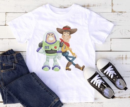 Woodybuzz Kids Top Illustration Unisex T-Shirt