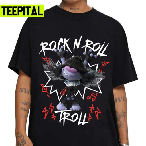 World Tour Rock N Troll The Barb Trolls Movie Unisex T-Shirt