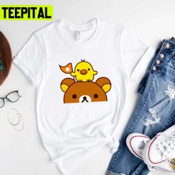 Yellow Duck And Bear Rilakkuma And Korilakkuma Unisex T-Shirt