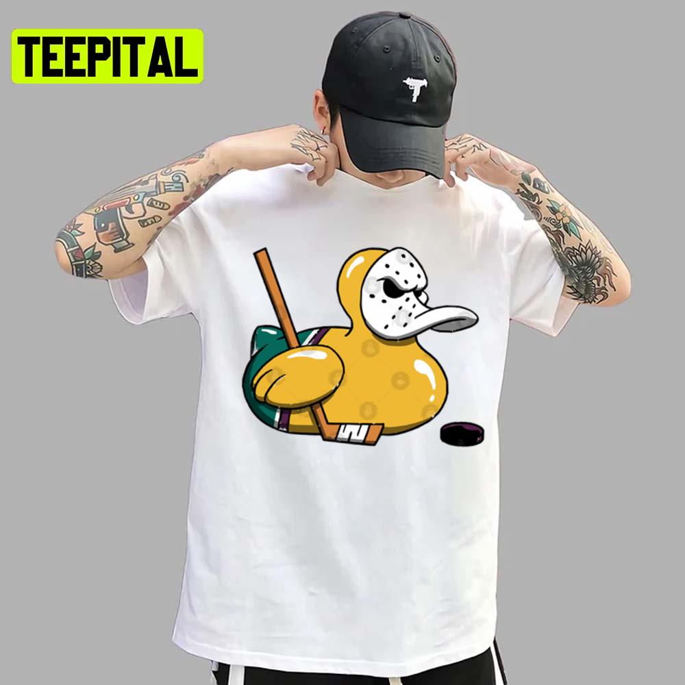 Yellow Duck The Mighty Ducks Ice Hockey Team Unisex T-Shirt – Teepital –  Everyday New Aesthetic Designs