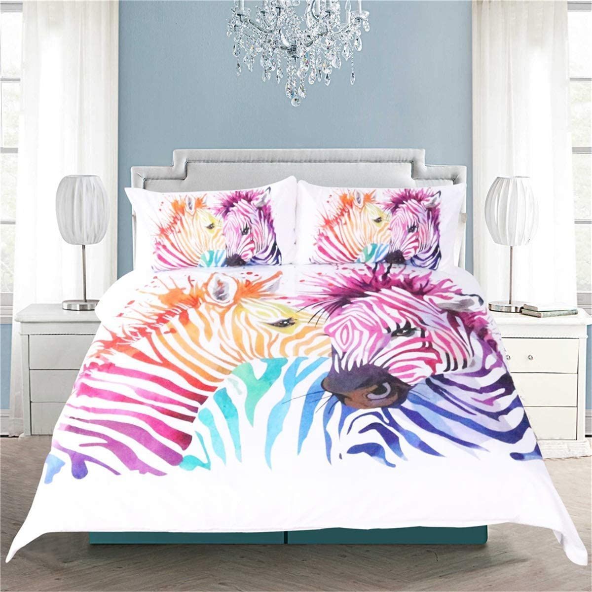Zebra Cotton Bedding Sets