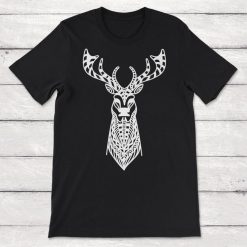Zentangle Deer Unisex T-Shirt