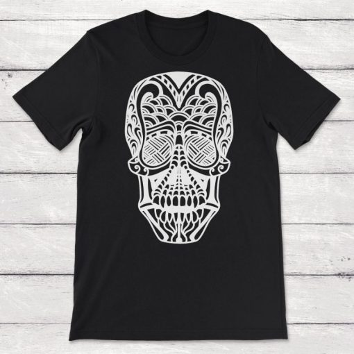 Zentangle Skull Unisex T-Shirt
