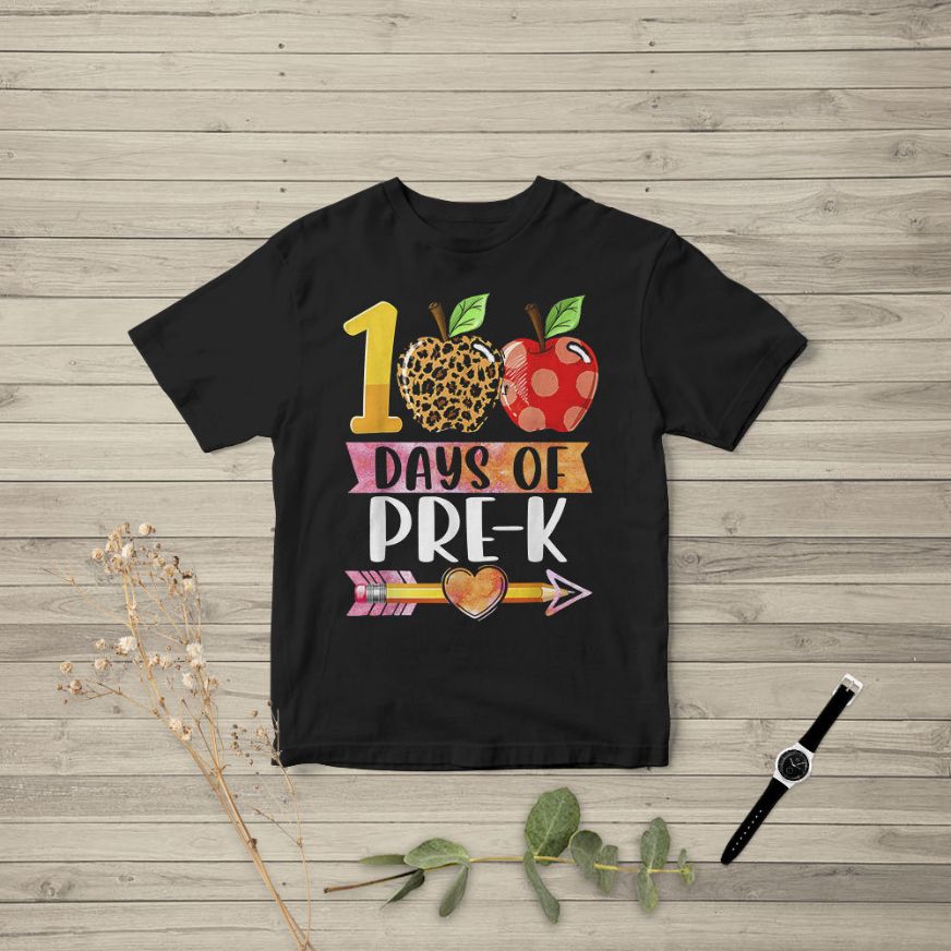 100 Days Pre-kindergarten T-Shirt